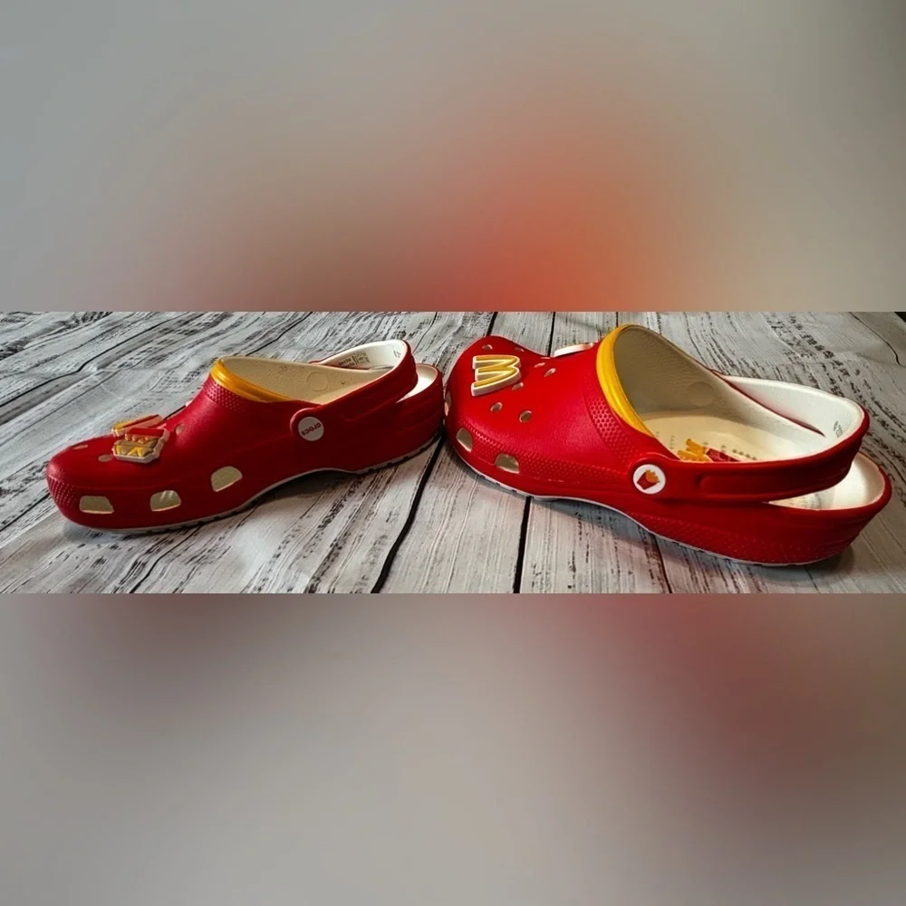 Limited Edition McDonald’s Crocs - Picture 7 of 9